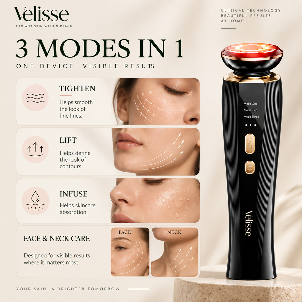 Velisse — Red Light Therapy Skincare Massager