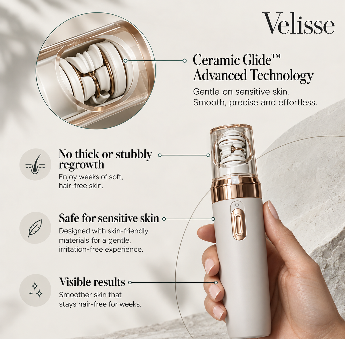 Velisse — Facial Hair Remover
