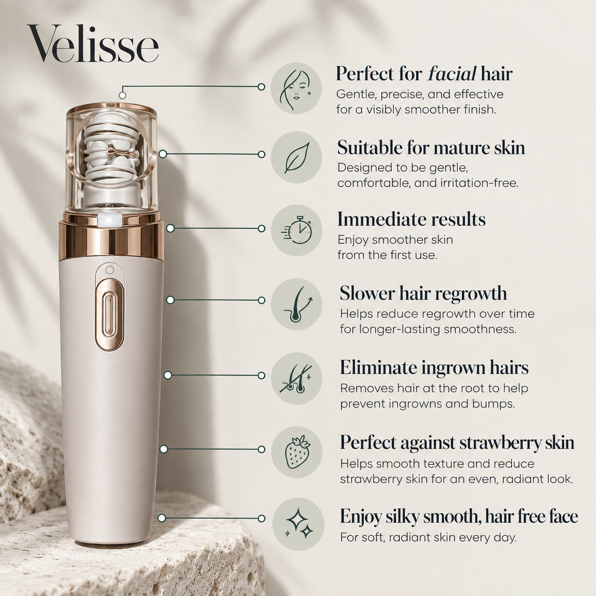 Velisse — Facial Hair Remover